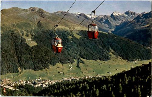 Davos Gondelbahn Schatzalp Strela