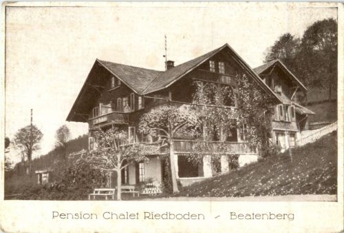 Beatenberg - Pension Riedboden