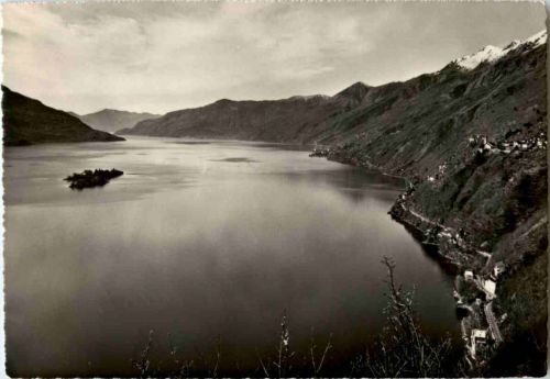 Strada Ascona Brissago can Ronco