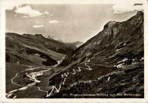 San Bernahardino Rheinwaldstrasse