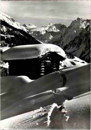 Parsenn Klosters Abfahrt