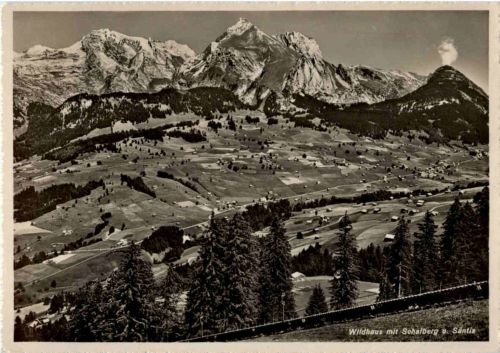 Wildhaus mit Schafberg