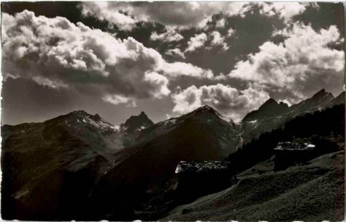 Berglandschaft im Lötschental