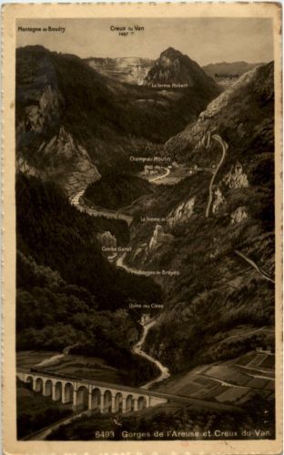 Gorges de l Areuse et Creux du Van