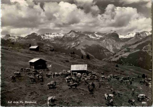 Auf dem Piz Mundaun