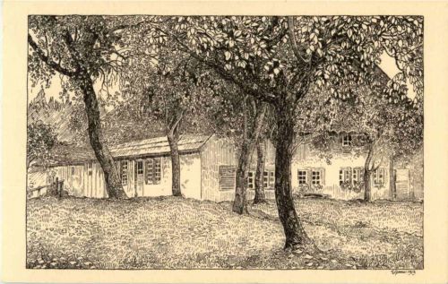 Bad Gutenburg - Künstlerkarte E. Anner