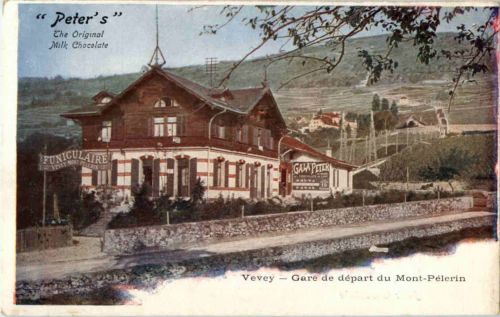Vevey - Gare de depart du Mont Pelerin