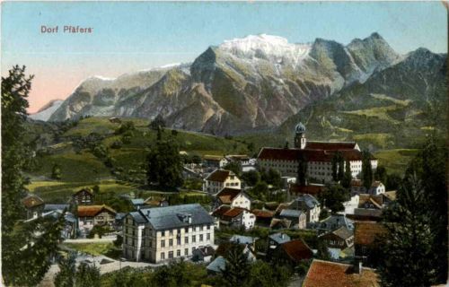 Dorf Pfäfers