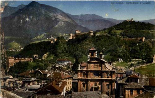 Bellinzona - Cattedrale e Castelli