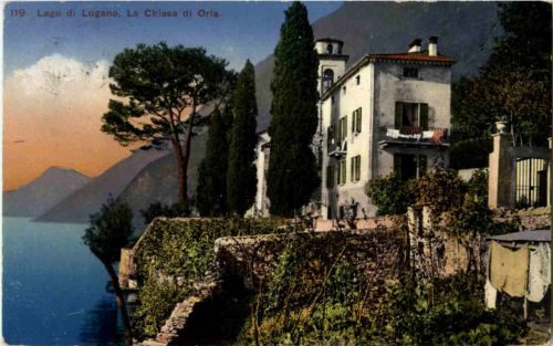 Lago di Lugano - La Chiesa di Oria