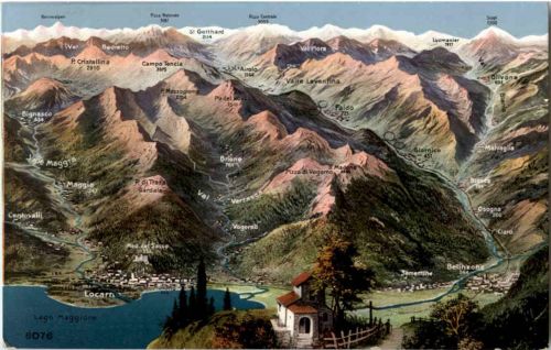 Bellinzona - Locarno - Panorama