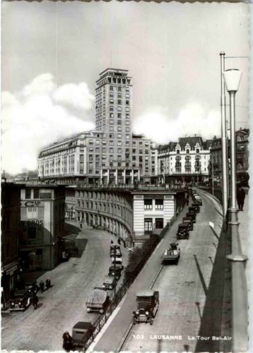 Lausanne - La tour Bel air