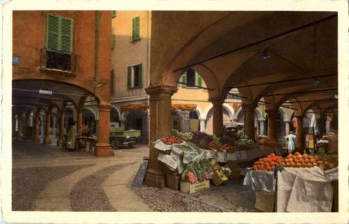 Lugano - Portici di Via Pessina