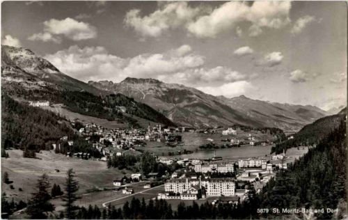 St. Moritz Bad und Dorf