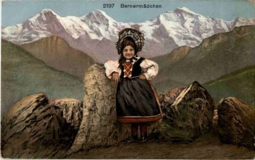 Bernermädchen - Tracht