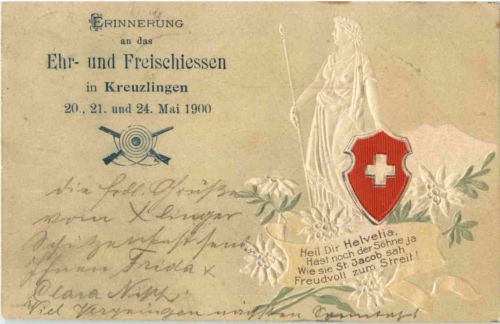 Kreuzlingen - Erinnerung an das Freischiessen 1900