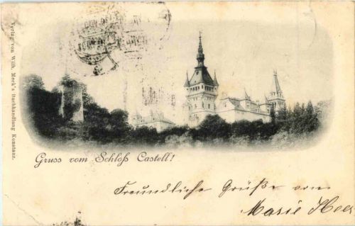 Gruss vom Schloss Castell