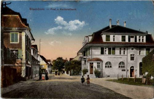 Steckborn - Post und Kantonalbank