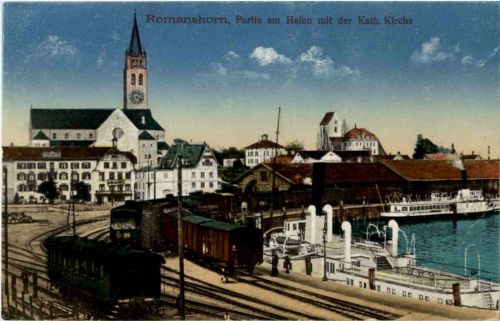 Romanshorn - Partie am Hafen