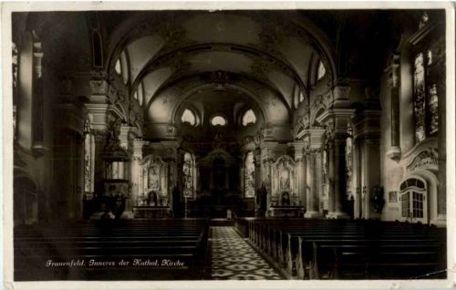 Frauenfeld - Inneres der kathol. Kirche