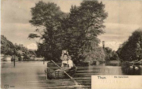 Thun - Die Aare Insel