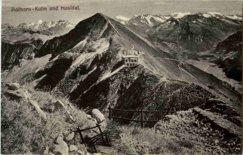 Rothorn Kulm und Haslital