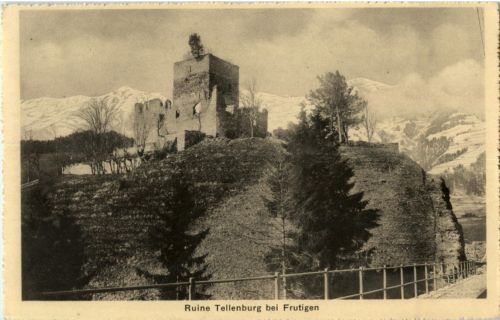 Ruine Tellenburg bei Frutigen