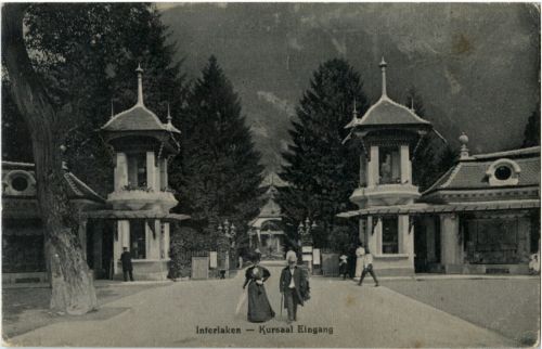 Interlaken - Kursaal Eingang