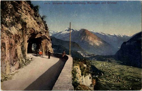 Strasse Brünig - Hasliberg