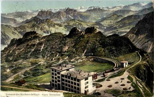 Sommet des Rochers de Naye