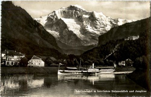 Interlaken - Schiffeinfahrt