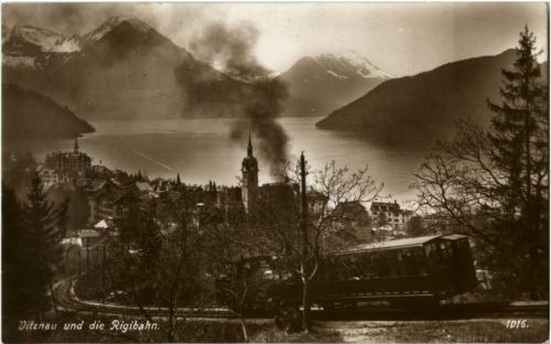 Vitznau und die Rigibahn