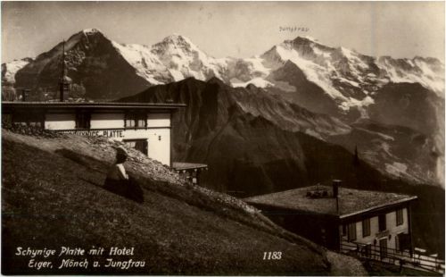 Schynige Platte mit Hotel