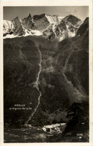 Arolla et Aiguille de la Za