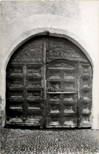 Altes engadiner Haustor