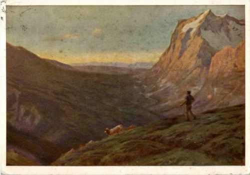 Valle de Grindelwald - Eugene Burnand