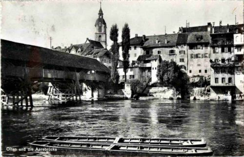 Olten und die Aarebrücke