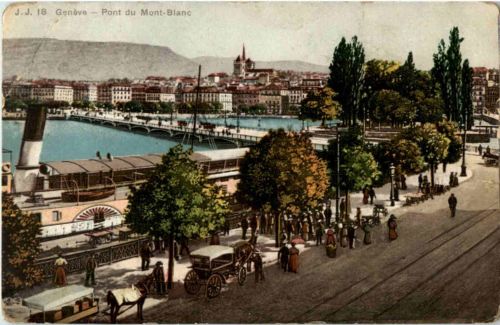 Geneve - Pont du Mont Blanc