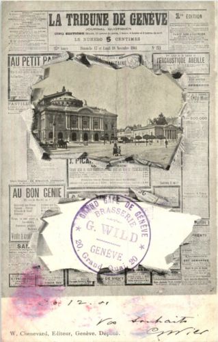 Geneve - La Tribune de Geneve