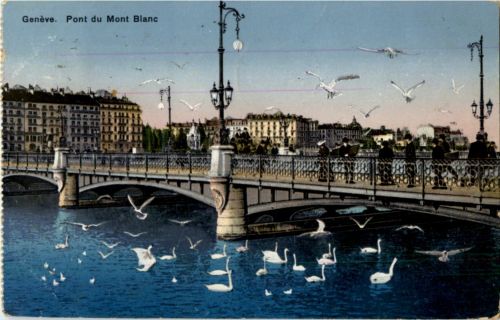 Geneve - Pont du Mont Blanc