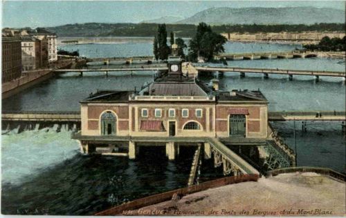Geneve - Ponts des Bergues