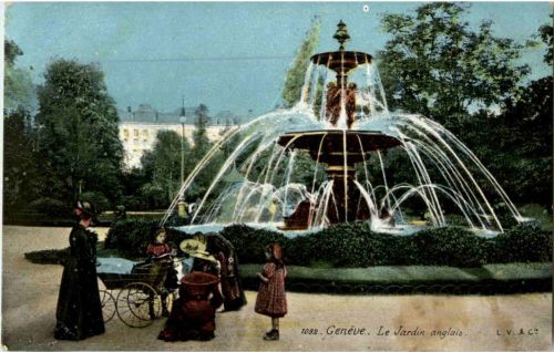 Geneve - Le Jardin anglais