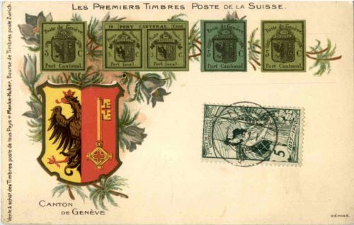Geneve - Timbres - Briefmarken