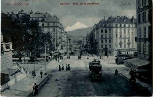 Geneve - Rue du Mont Blanc