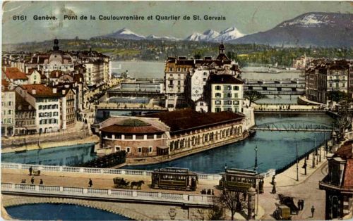 Geneve - Pont de la Coulouvreniere