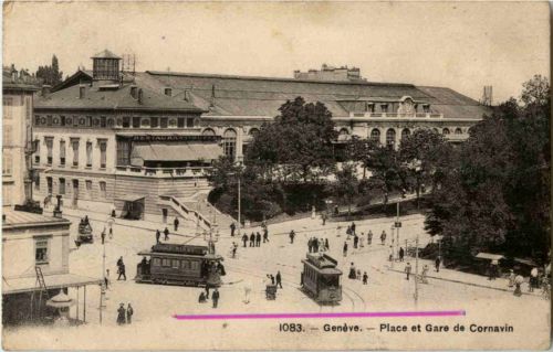 Geneve - Place et Gare de Cornavin