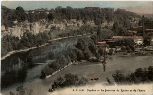 Geneve - Le Jonction du Rhone