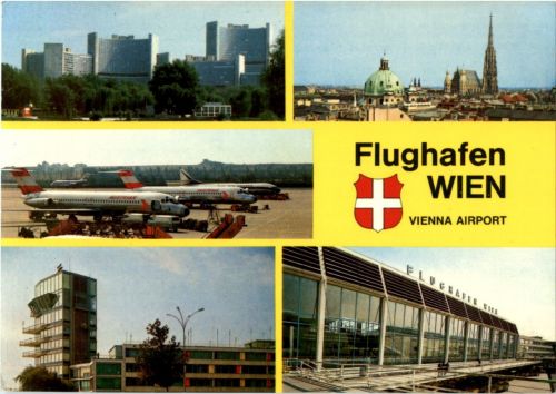 Wien - Schwechat - Flughafen - Austrian