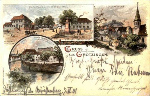 Gruss aus Grötzingen - REPRO