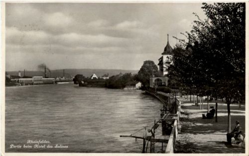 Rheinfelden - Partie am Hotel Salines